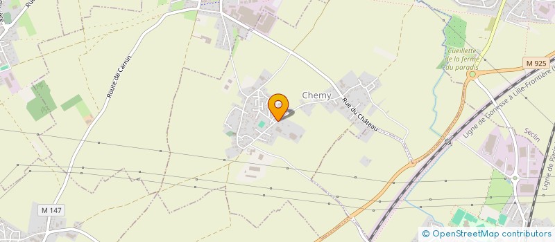 localisation de l'entreprise SCI FRANPI  CHEMY