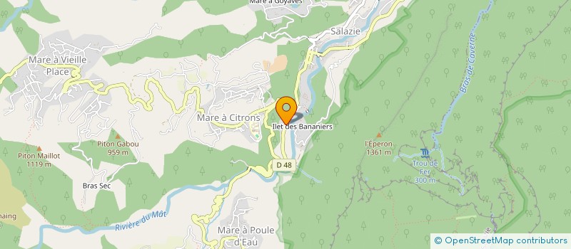 localisation de l'entreprise SCI FRANSCHHOEK à SAINT-PAUL