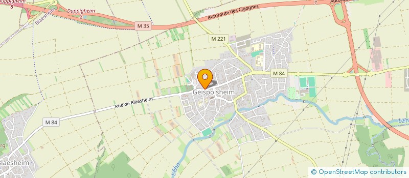 localisation de l'entreprise SCI FRANSEV  GEISPOLSHEIM