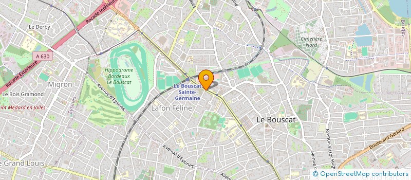 localisation de l'entreprise SCI FRANSOPHFLORLOU  LE BOUSCAT