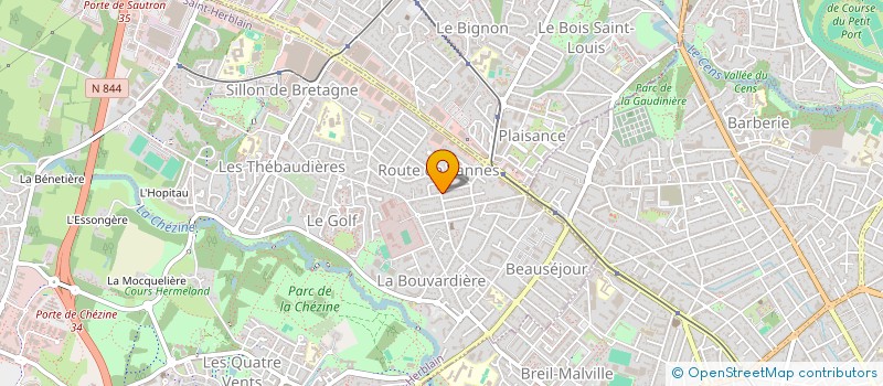 localisation de l'entreprise SCI FRANSOPHIE II  SAINT-HERBLAIN