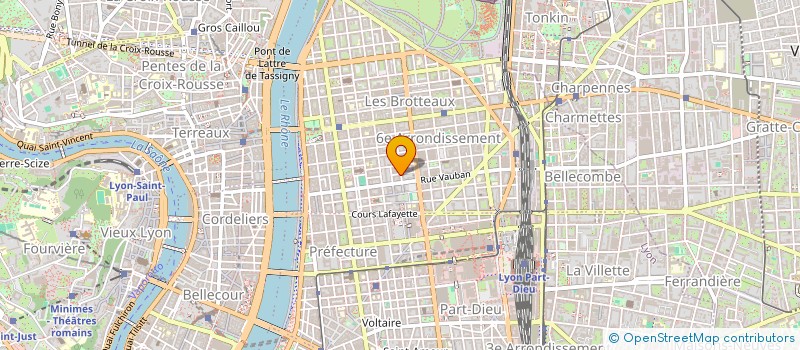 localisation de l'entreprise SCI FRANSYR  LYON