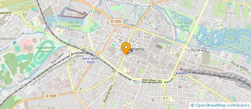 localisation de l'entreprise SCI FRANTHOM à AMIENS