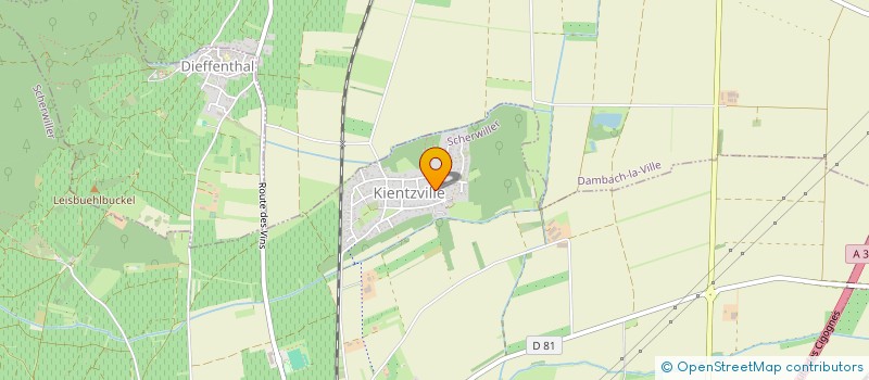 localisation de l'entreprise SCI FRANTZ-SEGUIN  SCHERWILLER