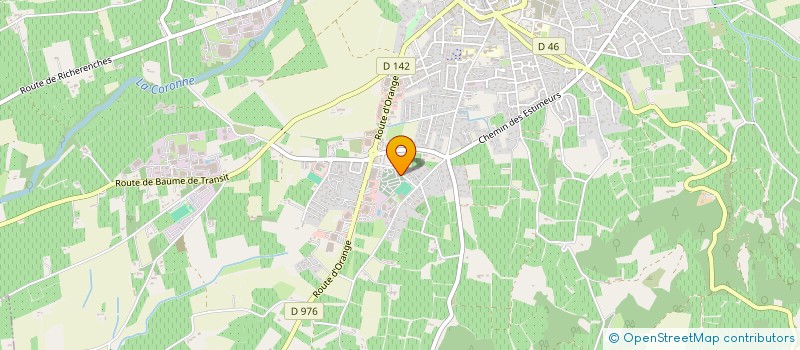 localisation de l'entreprise SCI FRANVAL à VALREAS