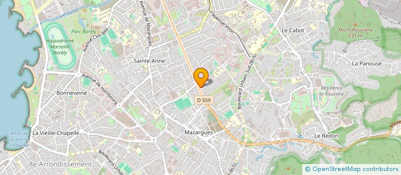 localisation de l'entreprise SCI FRANVAL & CO à MARSEILLE