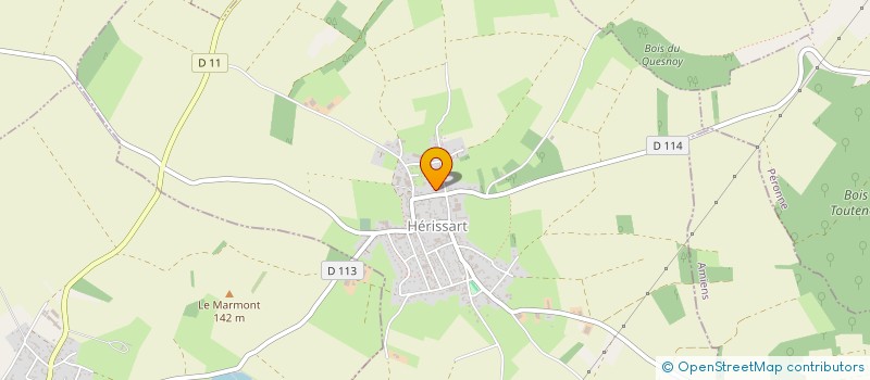 localisation de l'entreprise SCI FRANVILLERS  HERISSART