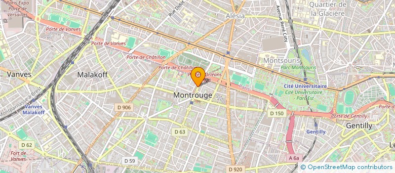 localisation de l'entreprise SCI FRANVIN  VERTOU