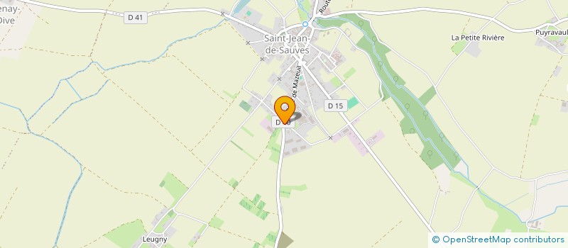 localisation de l'entreprise SCI FRANY à SAINT-JEAN-DE-SAUVES