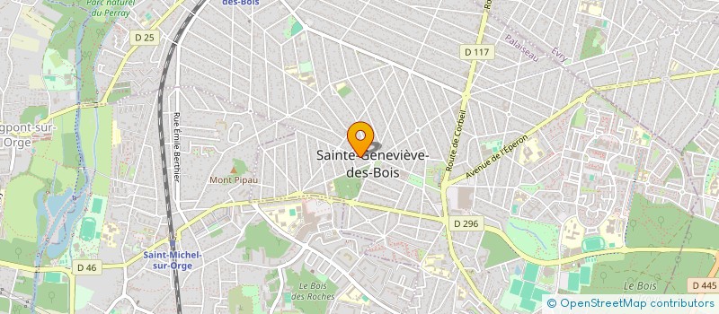 localisation de l'entreprise SCI FRANZANNE à SAINTE-GENEVIEVE-DES-BOIS