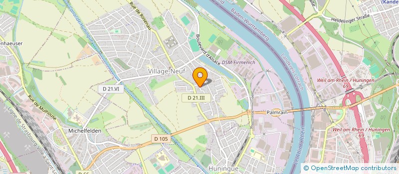 localisation de l'entreprise SCI FRANZI  ROSENAU