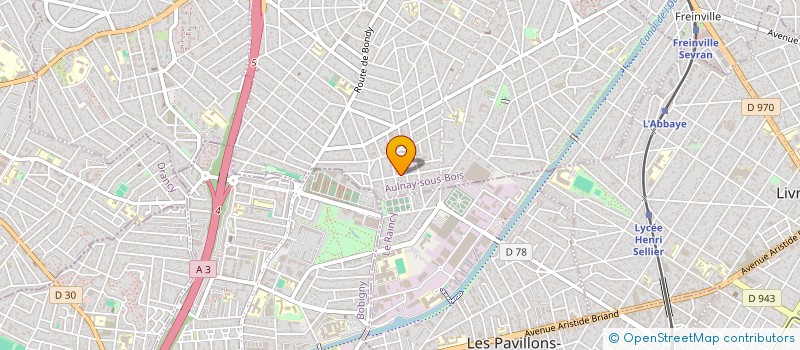 localisation de l'entreprise SCI FRANZI à AULNAY-SOUS-BOIS