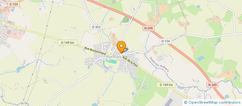 localisation de l'entreprise SCI FRAPANEL à MAULEON