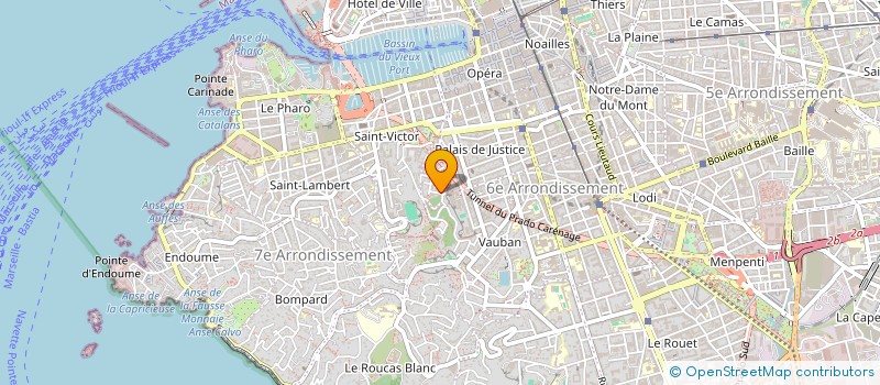 localisation de l'entreprise SCI FRAPANO à MARSEILLE