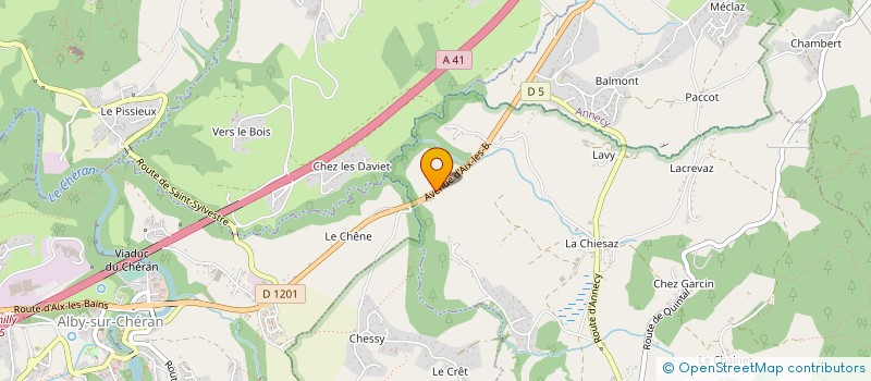 localisation de l'entreprise SCI FRAS  CHAINAZ-LES-FRASSES