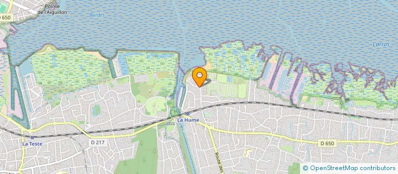 localisation de l'entreprise SCI FRASE  GUJAN-MESTRAS