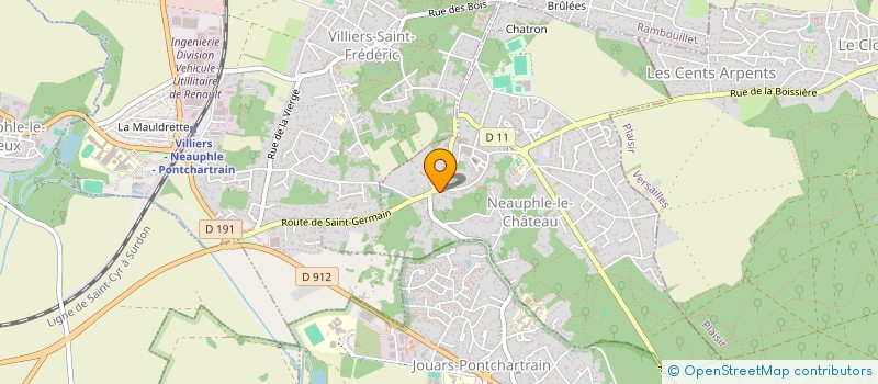 localisation de l'entreprise SCI FRASEVSO  BONNETABLE