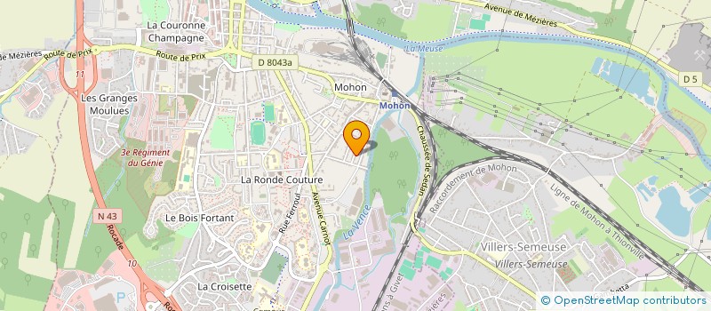 localisation de l'entreprise SCI FRATELLI IMMOBILIARE  CHARLEVILLE MEZIERES