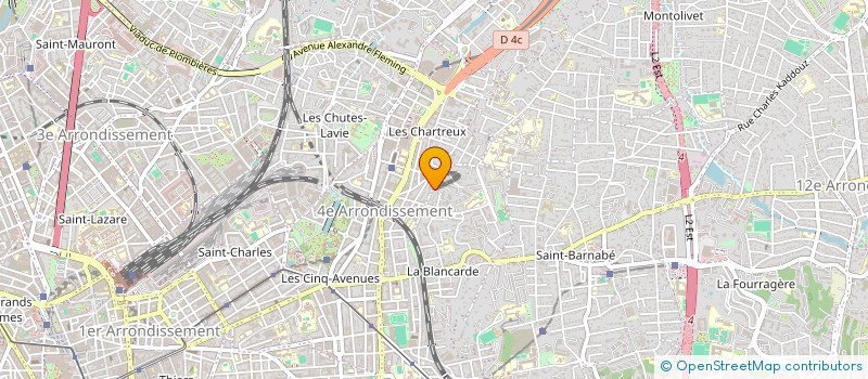 localisation de l'entreprise SCI FRATELLI INNOCENZI à MARSEILLE