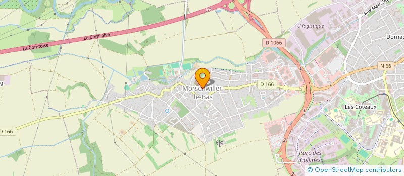 localisation de l'entreprise SCI FRATELLY  MORSCHWILLER-LE-BAS