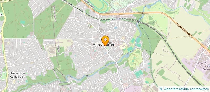 localisation de l'entreprise SCI FRATELY  VILLECRESNES