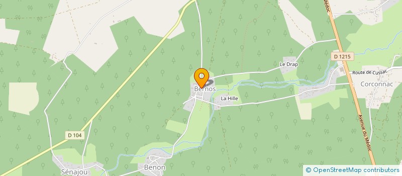 localisation de l'entreprise SCI FRATER FAMILIA  SAINT-LAURENT-MEDOC