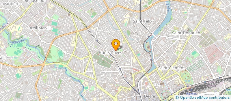 localisation de l'entreprise SCI FRATERBER à NANTES