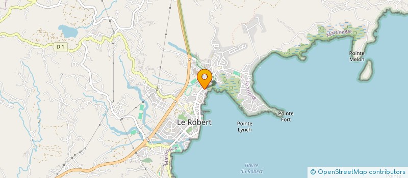 localisation de l'entreprise SCI FRATERNELLE IMMOBILIERE  LE ROBERT