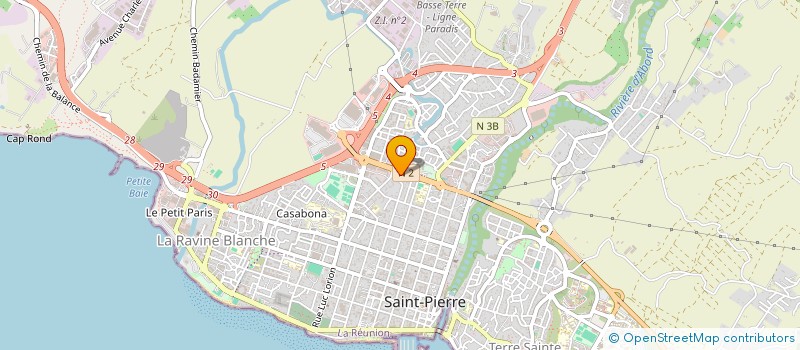 localisation de l'entreprise SCI FRATERNITE SAINT PIERROISE à SAINT-PIERRE