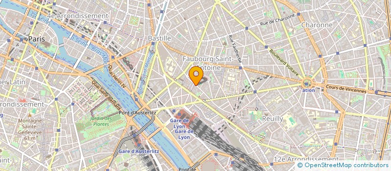 localisation de l'entreprise SCI FRAVIEMA à PARIS