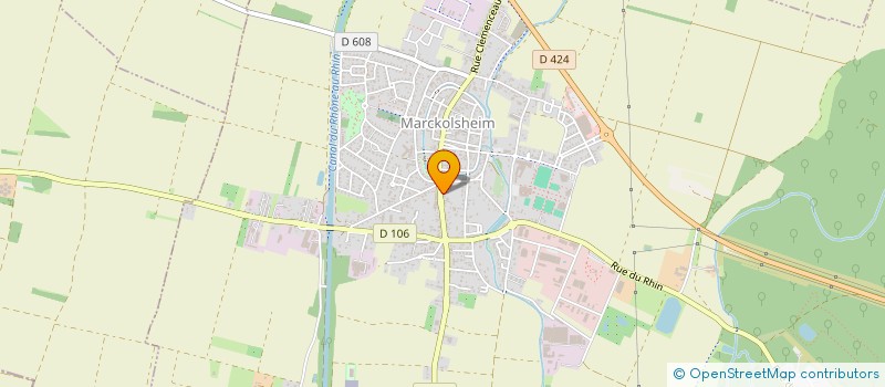 localisation de l'entreprise SCI FRAX  MARCKOLSHEIM