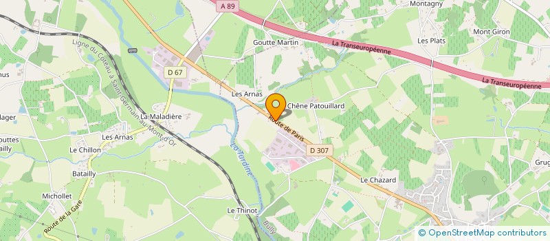 localisation de l'entreprise SCI FRAXES  BULLY