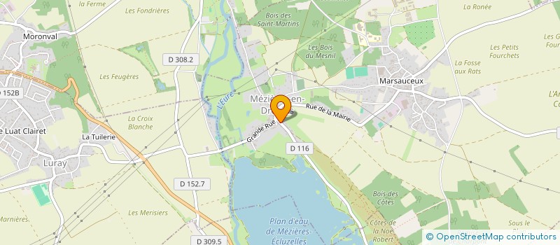 localisation de l'entreprise SCI FRAYSSINET à MEZIERES-EN-DROUAIS