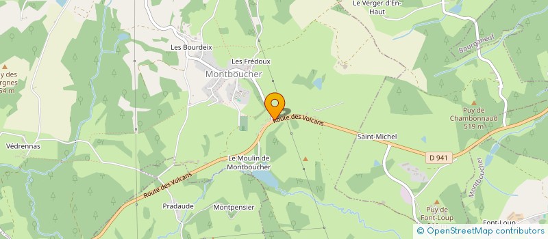 localisation de l'entreprise SCI FRC  MONTBOUCHER