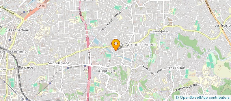localisation de l'entreprise SCI FRC EMANUELLI à MARSEILLE