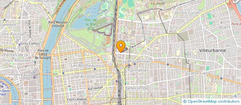 localisation de l'entreprise SCI FREBAT  LYON