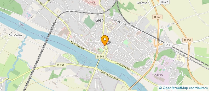 localisation de l'entreprise SCI FREBER à POILLY-LEZ-GIEN