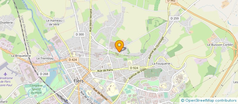 localisation de l'entreprise SCI FREBET LOGISTIQUE FROID à AUBUSSON