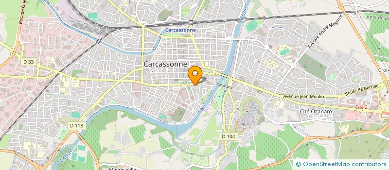 localisation de l'entreprise SCI FRECASY à CARCASSONNE