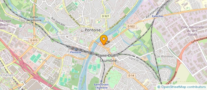 localisation de l'entreprise SCI FRECATH à SAINT-OUEN-L'AUMONE