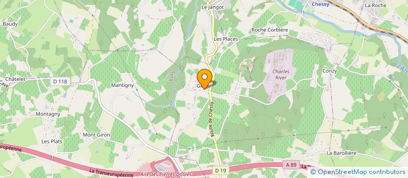 localisation de l'entreprise SCI FRECEL  SAINT-GERMAIN-NUELLES