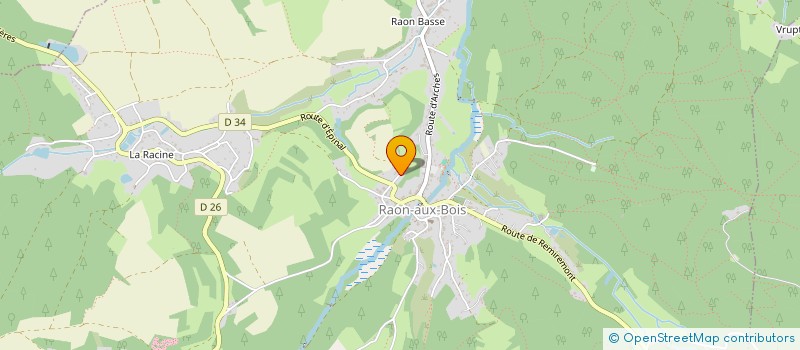 localisation de l'entreprise SCI FRECHIN CHOLEZ  RAON-AUX-BOIS