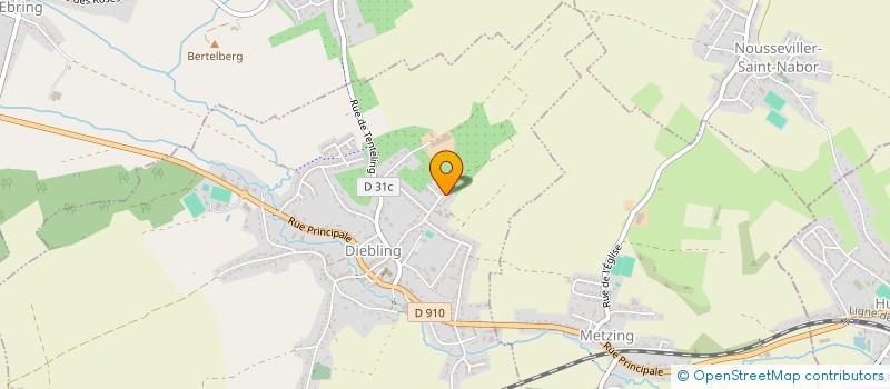 localisation de l'entreprise SCI FRECONRUPT7  DIEBLING