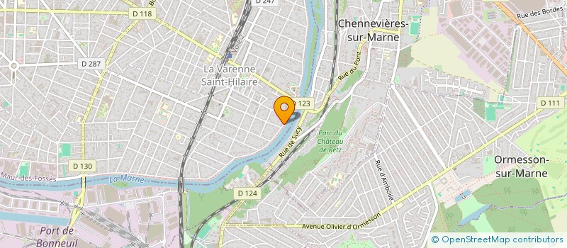 localisation de l'entreprise SCI FRECOR à SAINT-MAUR-DES-FOSSES