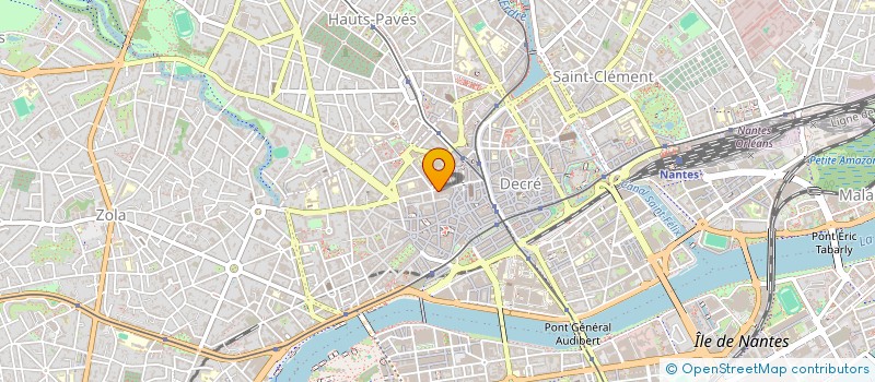 localisation de l'entreprise SCI FRED  NANTES