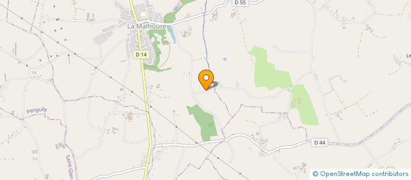 localisation de l'entreprise SCI FRED AVENIR  LA MALHOURE