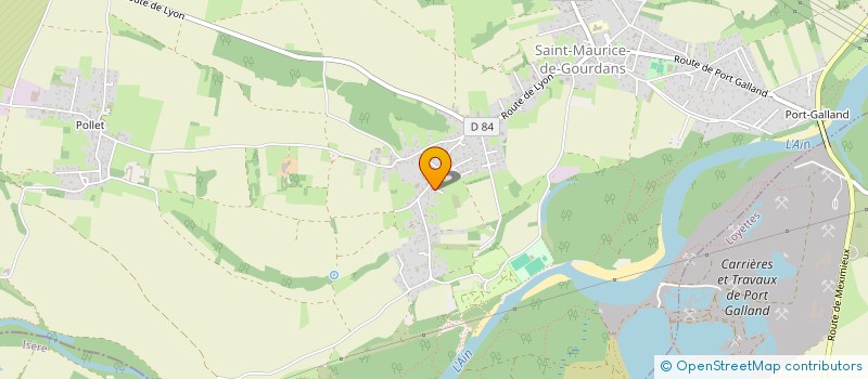 localisation de l'entreprise SCI FRED-ERIC  RIGNIEUX-LE-FRANC