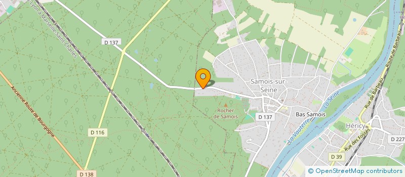 localisation de l'entreprise SCI FRED INVEST  SAMOIS-SUR-SEINE