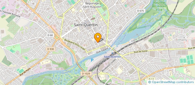localisation de l'entreprise SCI FREDALEX à SAINT-QUENTIN