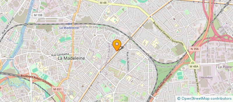 localisation de l'entreprise SCI FREDAMANDE&CO à LILLE